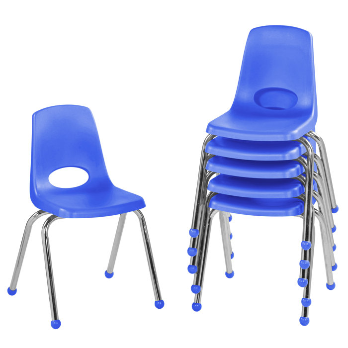 Factory Direct Partners Stackable Ball Glide Classroom Chair & Reviews